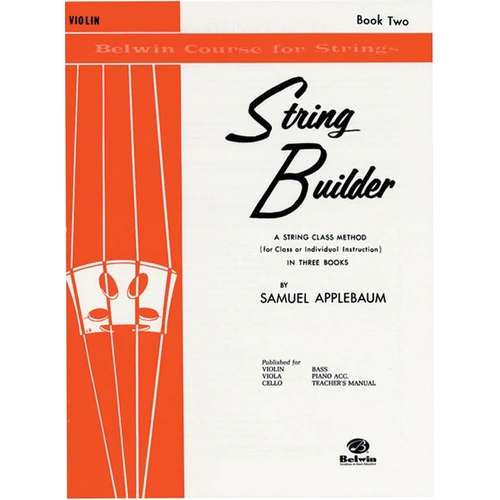 String Builder Book Two - Violin Part Sheet Music