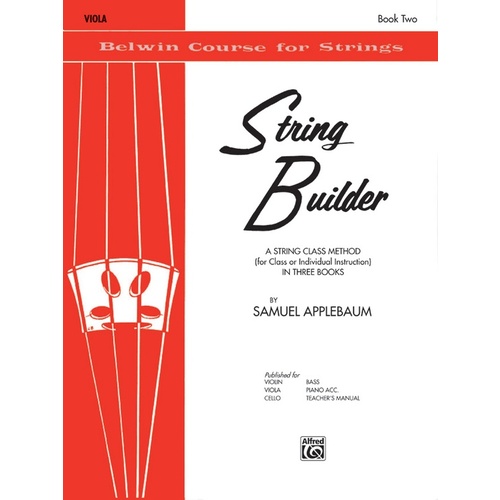 String Builder Book Two - Viola Part