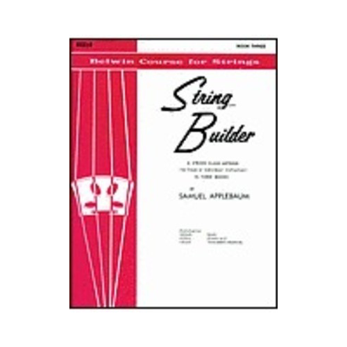 String Builder Book Three - Cello Part Sheet Music