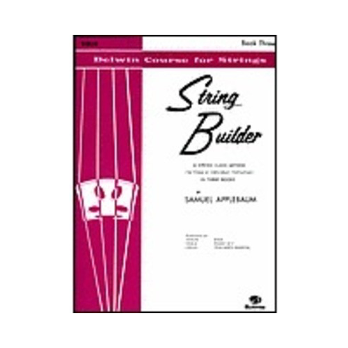 String Builder Book Three - Double Bass Sheet Music