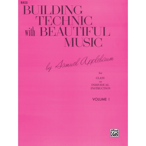 Building Technique With Beautiful Music Book 1 Double Bass