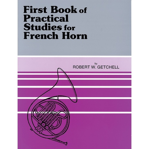 1st Book Of Practice Studies French Horn