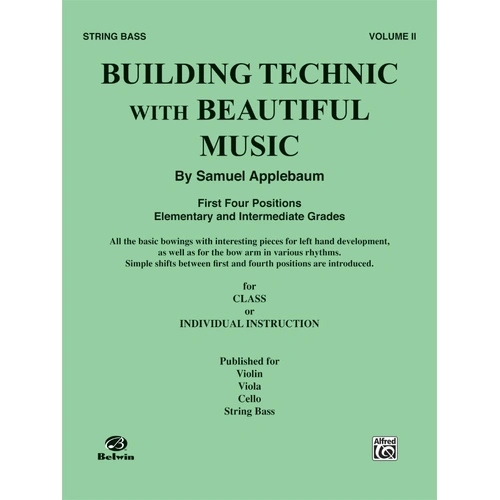 Building Technic for Double Bass - Music Book 2