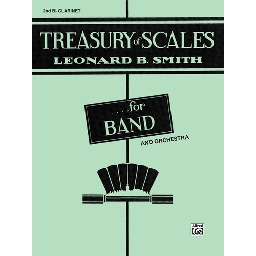 Treasury of Scales for 2nd B Flat Clarinet Sheet Music