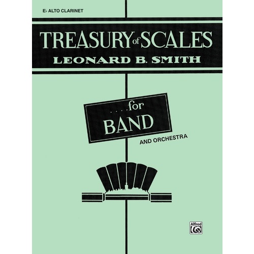 Treasury of Scales for E Flat Alto Clarinet Sheet Music