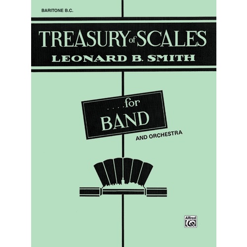 Treasury of Scales Baritone BC Concert Band Sheet Music