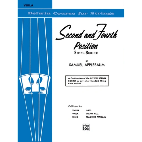 String Builder 2nd and 4th Position for Viola