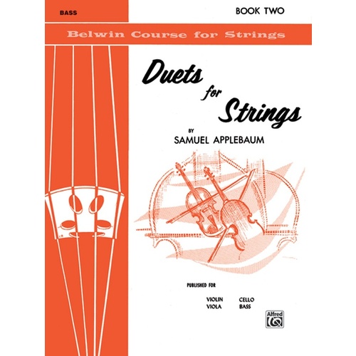 Duets For Strings Book 2 Bass