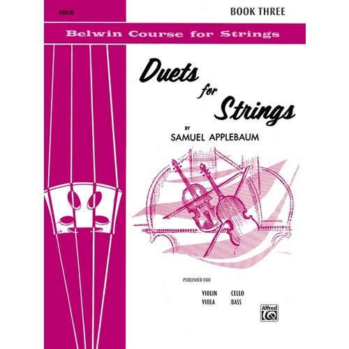 Duets For Strings Book 3 Violin