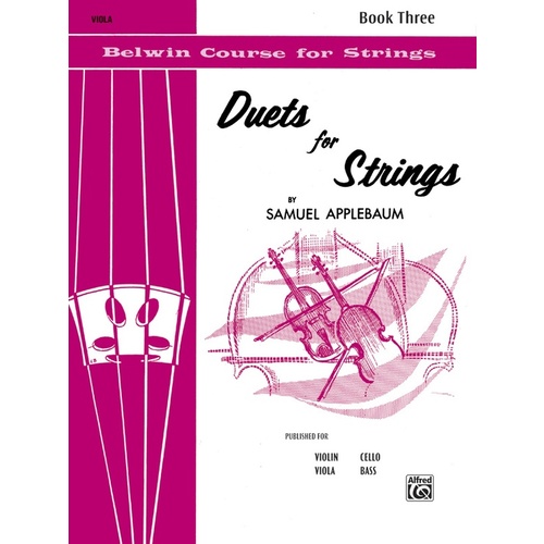 Duets For Strings Book 3 Viola