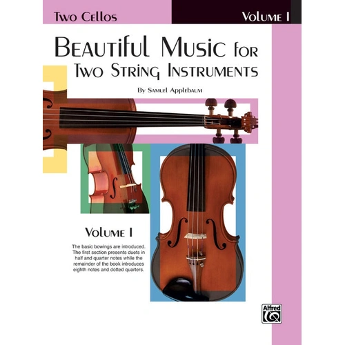Beautiful Music for Two String Instruments Volume 1 - Two Cellos Sheet Music