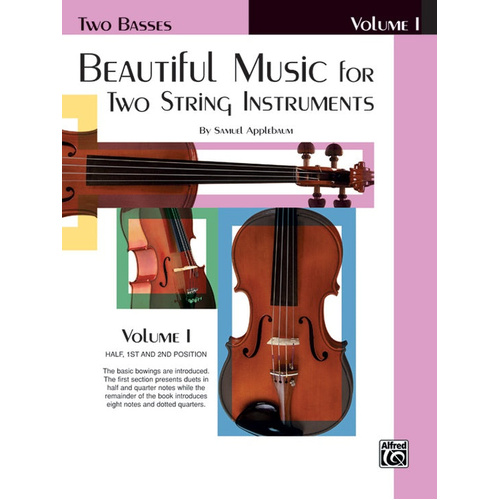 Beautiful Music for Two String Instruments Volume 1 - Two Basses Sheet Music