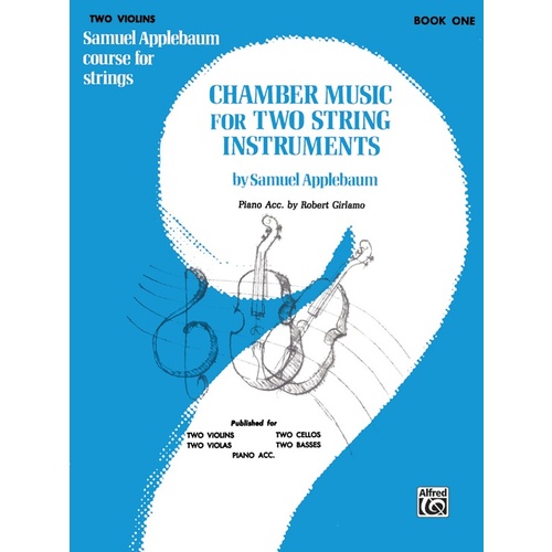 Chamber Music 2 Strings Book 1 Violin
