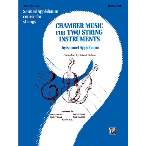 Chamber Music 2 Strings Book 1 Viola