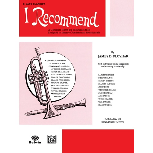 I Recommend E Flat Alto Clarinet