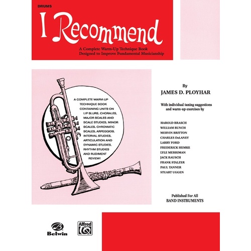 I Recommend Drums