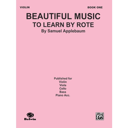 Beautiful Music to Learn by Rote Book 1 Violin Sheet Music
