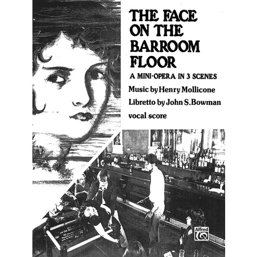 Face On The Bar Room Floor Vocal Sc