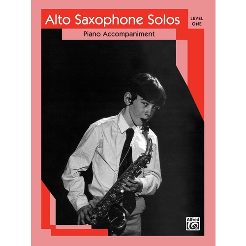 Alto Sax Solos Level 1 Piano Only