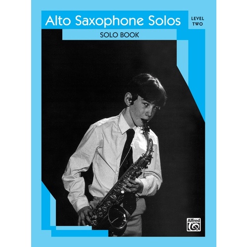Alto Sax Solos Level 2 Sheet Music Book