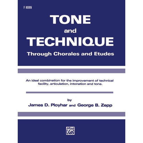 Tone and Technique for F Horn Sheet Music