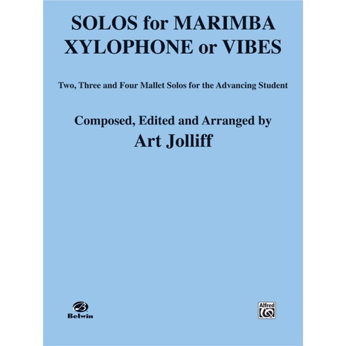 Solos for Marimba Xylo Vibes Percussion Sheet Music