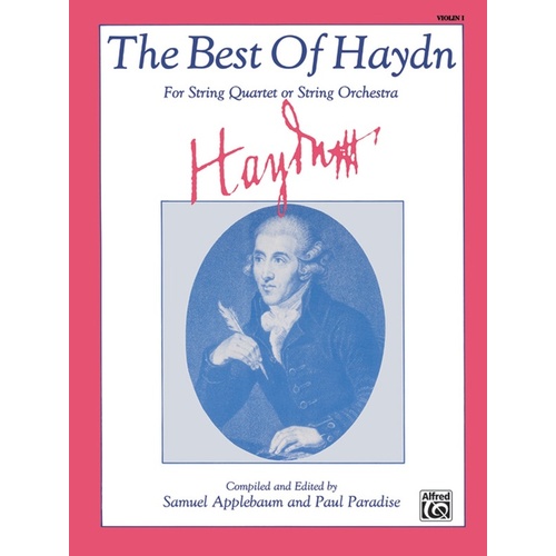 Best of Haydn String Orchestra Violin 1 Edition Applebaum/Paradi