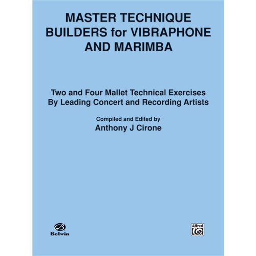 Master Technique Builders Vibraphone Marimba