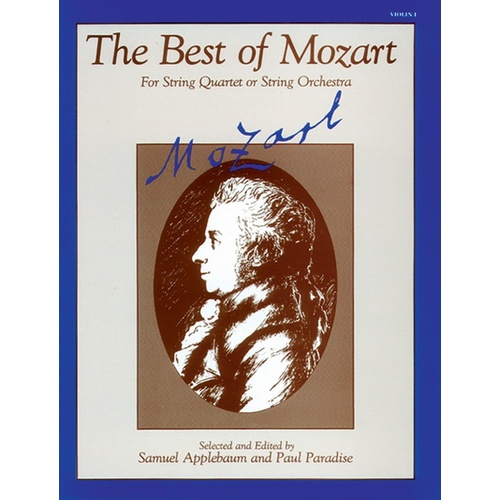 Best Of Mozart String Orchestra Violin 1 Ed Applebaum/Parad