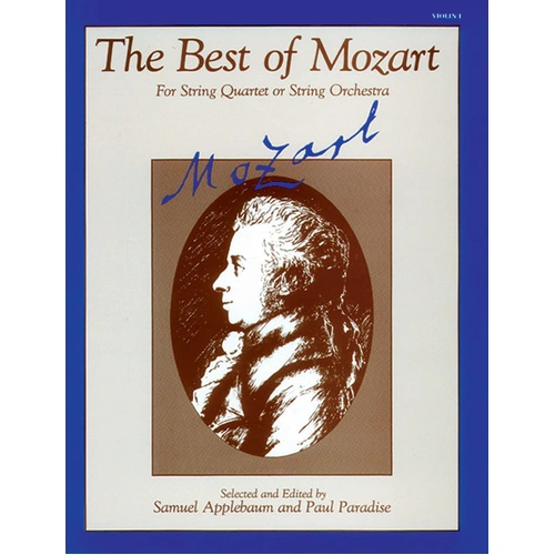Best of Mozart Violin Sheet Music - Ed. Applebaum/Parad