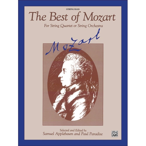 Best of Mozart Double Bass Sheet Music Ed. Applebaum/Paradise