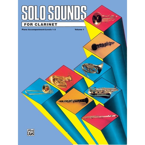 Solo Sounds for Clarinet Accordion 1-3