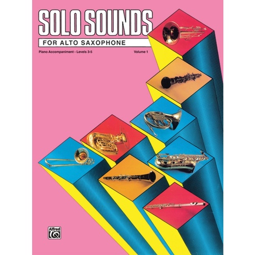 Solo Sounds for Alto Saxophone Acc. 3-5 Sheet Music