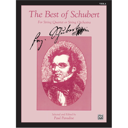 Best of Schubert for Viola - Sheet Music Collection