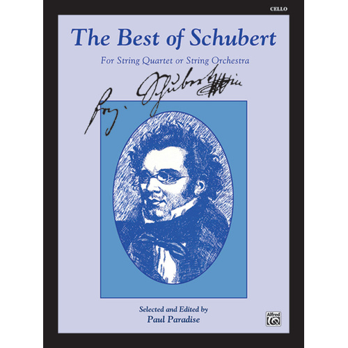 Best of Schubert for Cello - Orchestral Arrangements