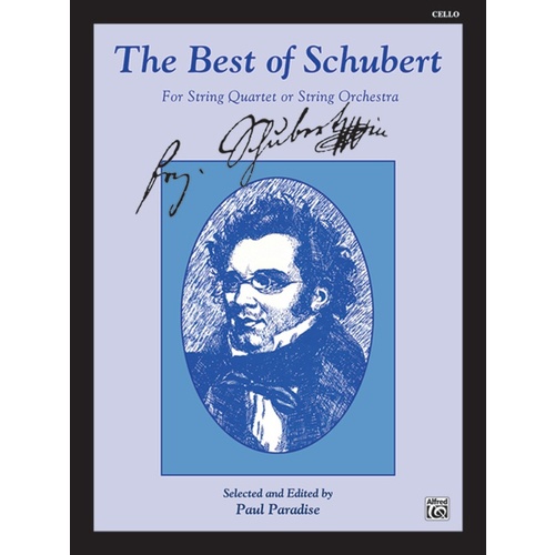 Best Of Schubert String Orchestra Vc Arr Paradise