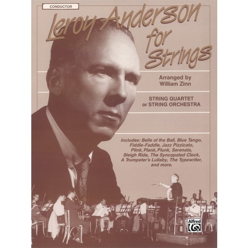 Leroy Anderson For Strings Score Arr Zinn