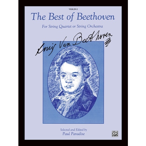 Best of Beethoven Violin Sheet Music for String Orchestra