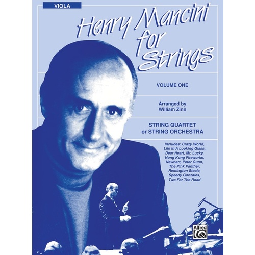 Henry Mancini For Strings Book 1 Viola Arr Zinn