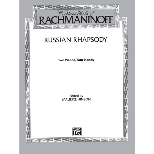 Russian Rhapsody Advanced Piano Duet