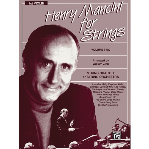 Henry Mancini For Strings Book 2 Violin 1