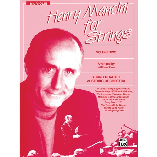 Henry Mancini For Strings Book 2 Violin 2