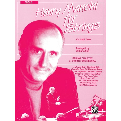 Henry Mancini For Strings Book 2 Viola