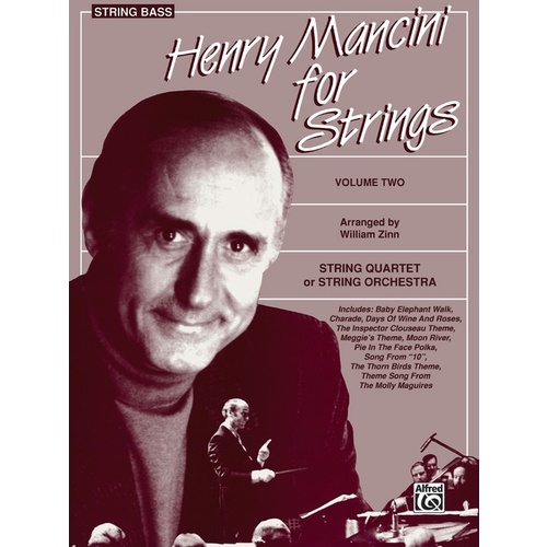 Henry Mancini For Strings Book 2 Double Bass