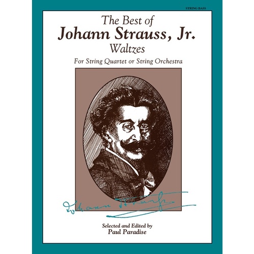Best of Johann Strauss for String Quartet - Bass Sheet Music