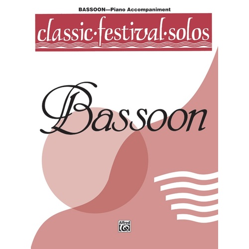 Classic Fest Solos V-1 Bassoon/P