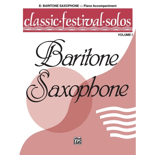 Classic Fest Solos V-1 Bari Sax