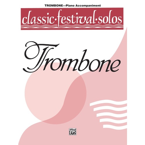 Classic Fest Solos V-1 Trombone P