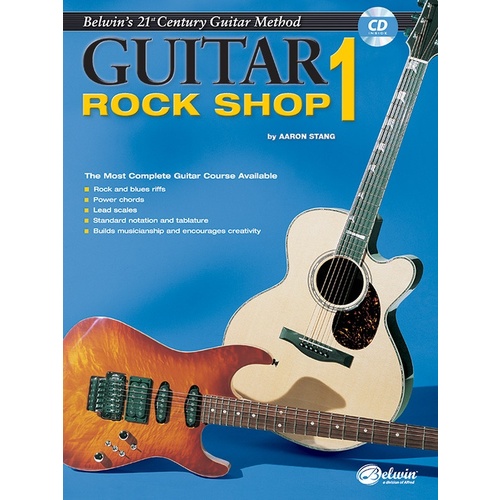 21st Century Guitar Rock Shop Book 1 Book/CD