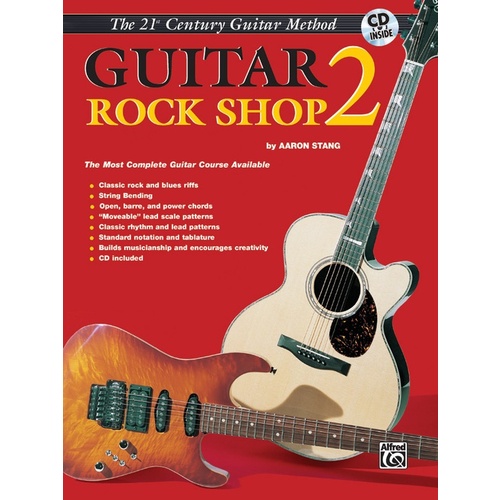 21st Century Guitar Rock Shop Book 2 Book/CD